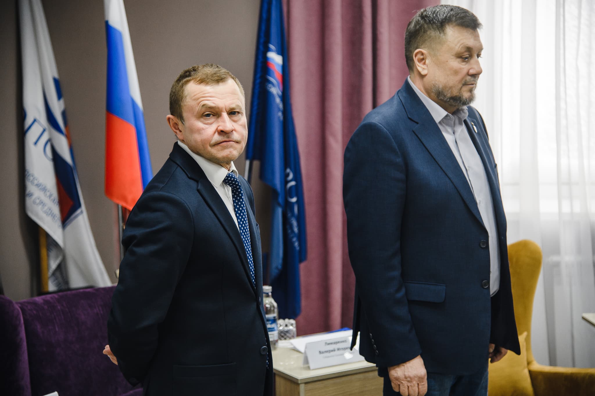 Перед началом рабочей встречи актива отделения