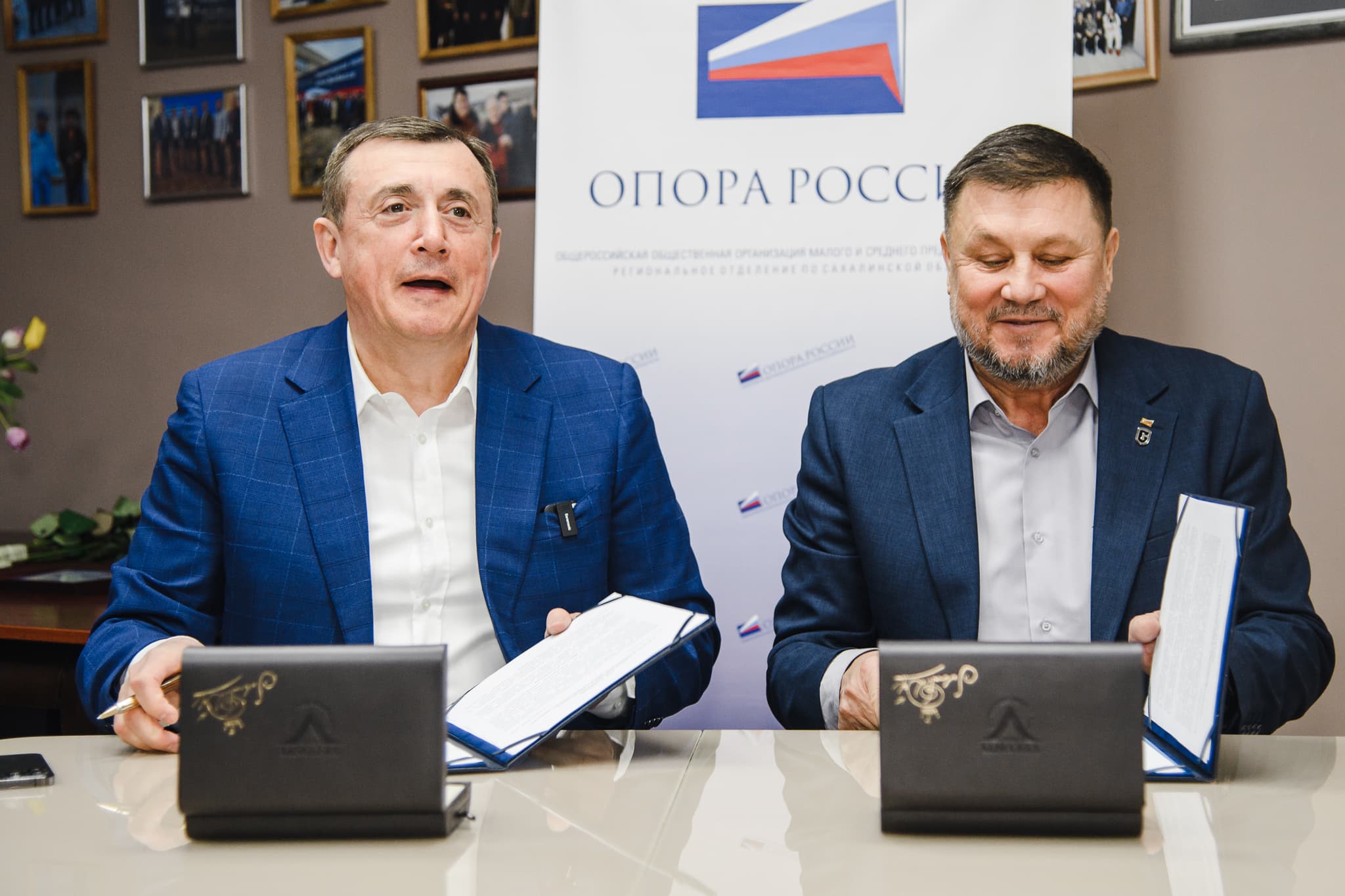 Подписание соглашения о сотрудничестве с правительством Сахалинской области